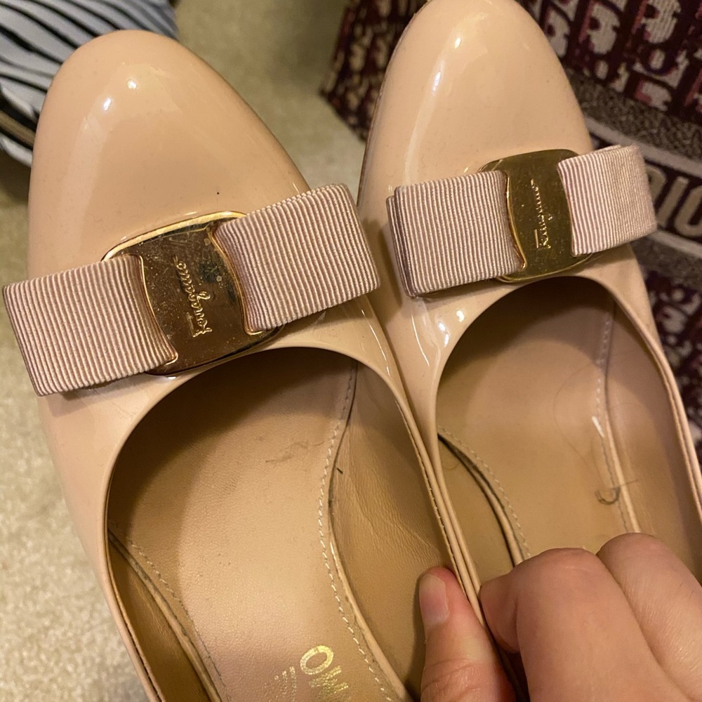 Salvatore ferragamo shoes in good condition